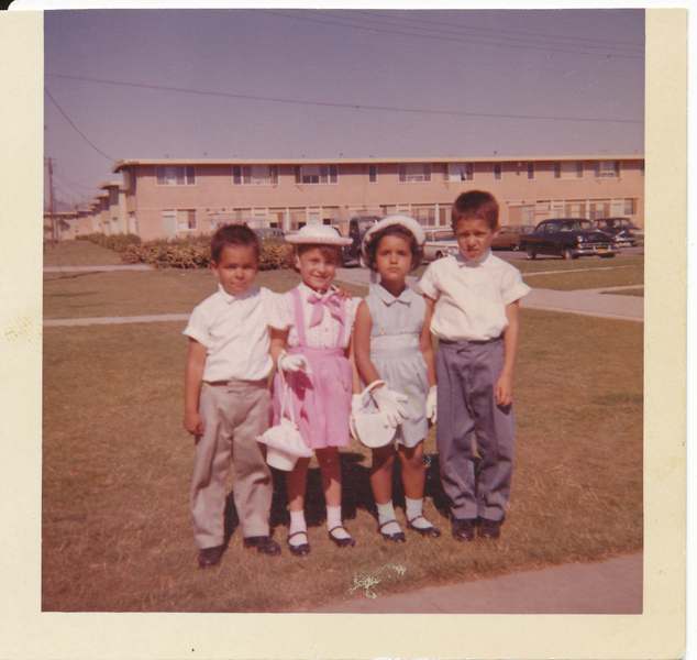 Barbara Carrasco Family Photograph with Siblings