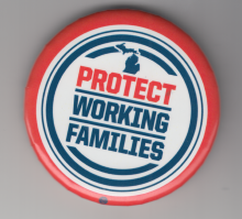 Protect Working Families Button